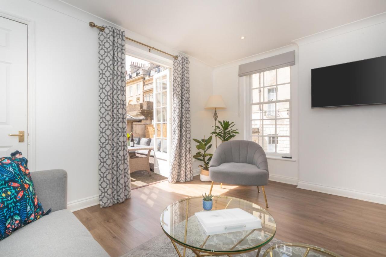 Crescent Mews Apartment Бат Екстериор снимка