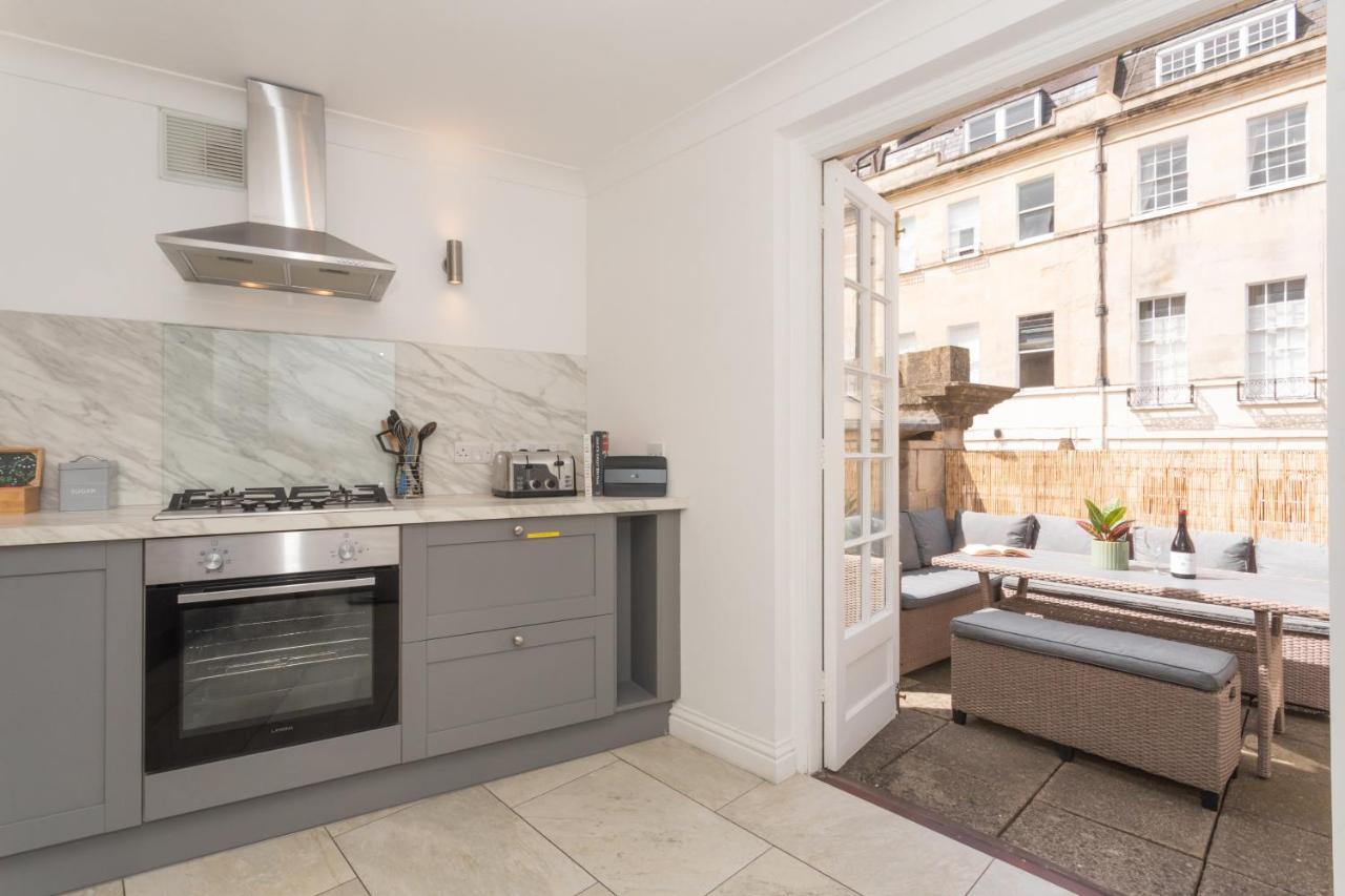 Crescent Mews Apartment Бат Екстериор снимка