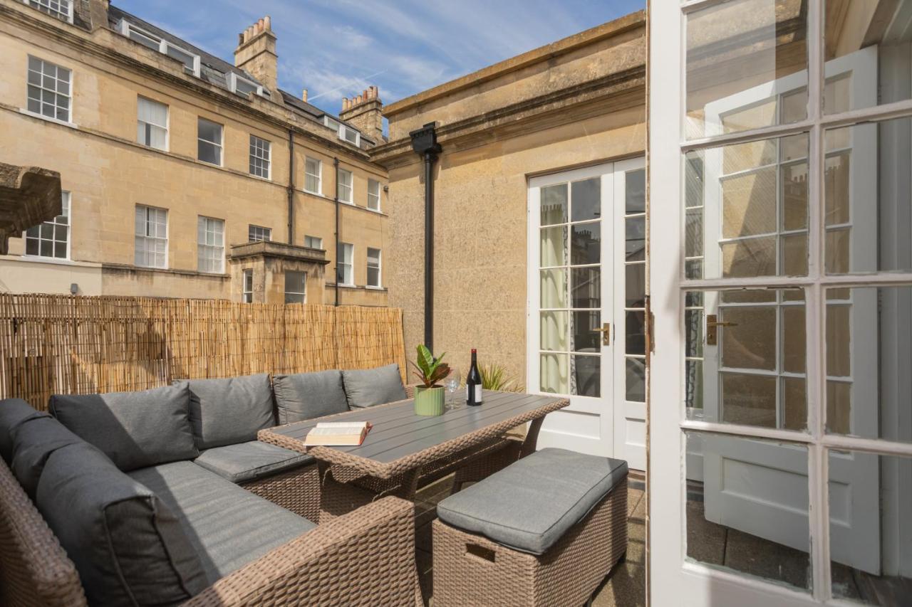 Crescent Mews Apartment Бат Екстериор снимка