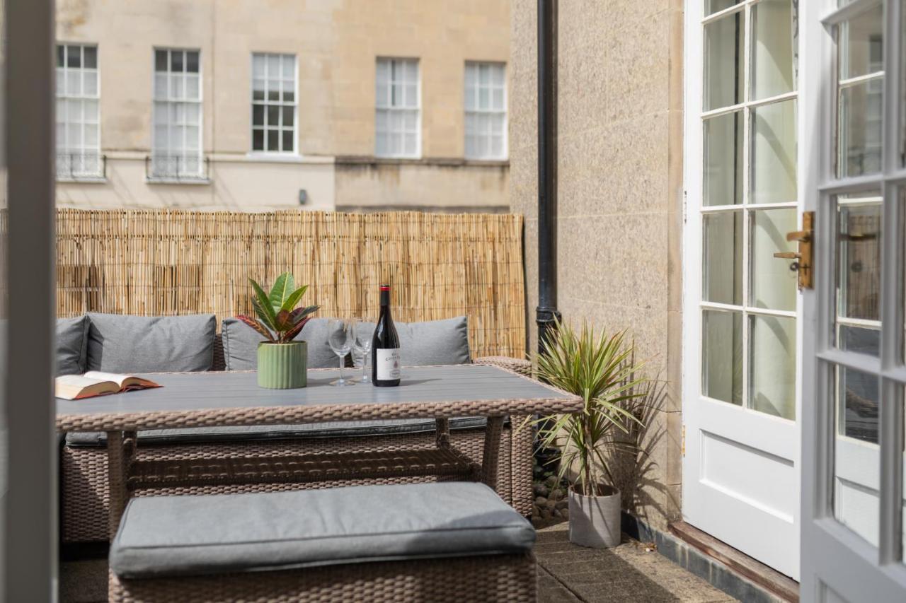 Crescent Mews Apartment Бат Екстериор снимка